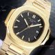 Replica Patek Philippe Frosted Gold Watch Black Frosted Dial 40mm (10)_th.jpg